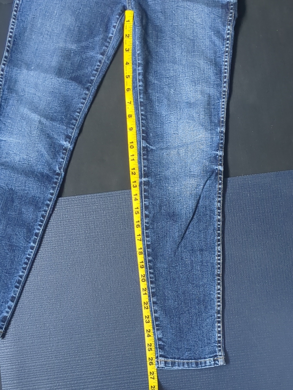 The Great The Almost Skinny Jeans Size 27 Blue Dark Wash High Rise Stretchy - Picture 10 of 10